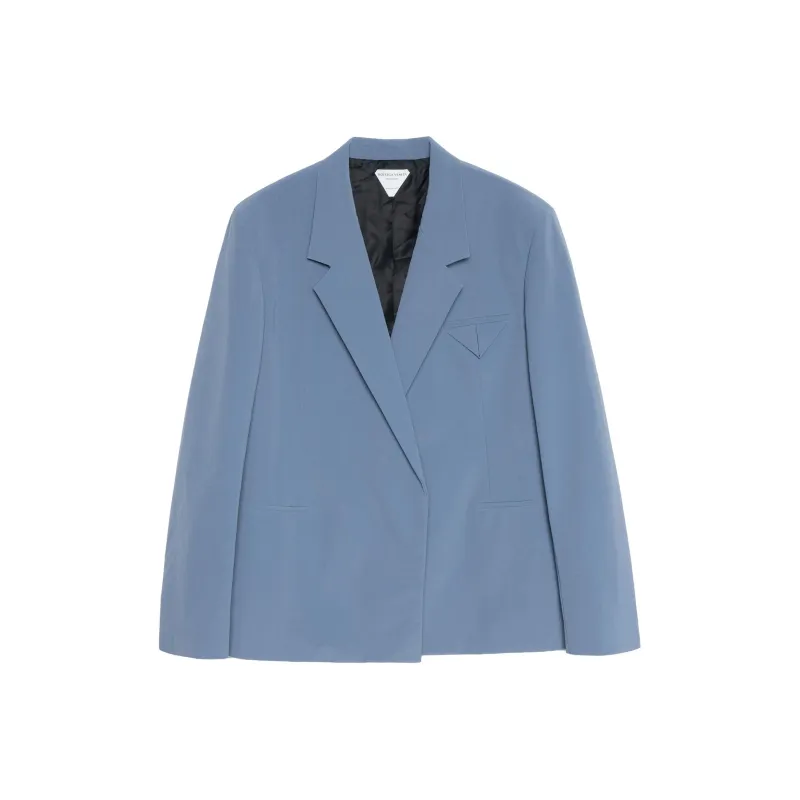 Bottega Veneta Business Suits Coats Men's Blue-0