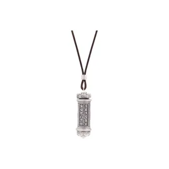 Old Qingyun Silver Building 999 Fine Silver Pendants Unisex