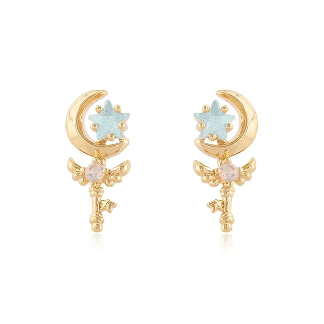 Inkopper Alloy Stud Earrings Women's-4