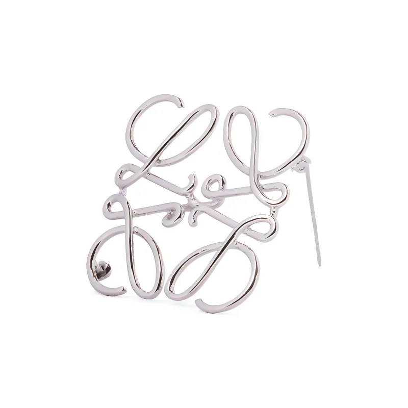 LOEWE Pin fastening Logo Brooch-1