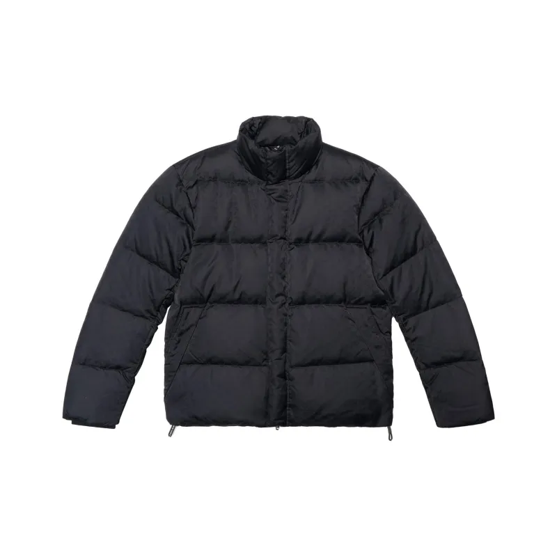 EMPORIO ARMANI Quilted Puffer Jacket With All over Jacquard Eagle-0