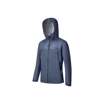 Saucony Jackets Coats Unisex Gray Dusty Blue