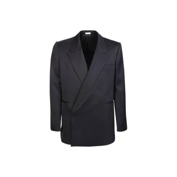 Alexander McQueen Double Breasted Tailored Blazer