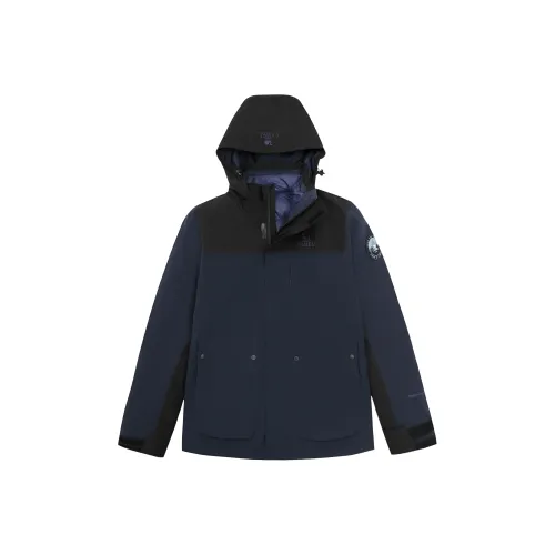 CAMEL All weather Water Resistant Windproof Breathable Warm Windbreaker Jacket Men's