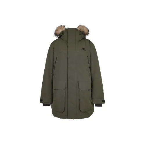 New Balance Down Jacket Winter Men's Army Green
