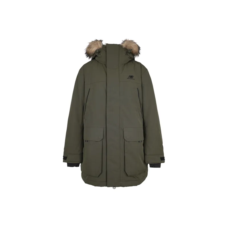 New Balance Down Jacket Winter Men's Army Green-0