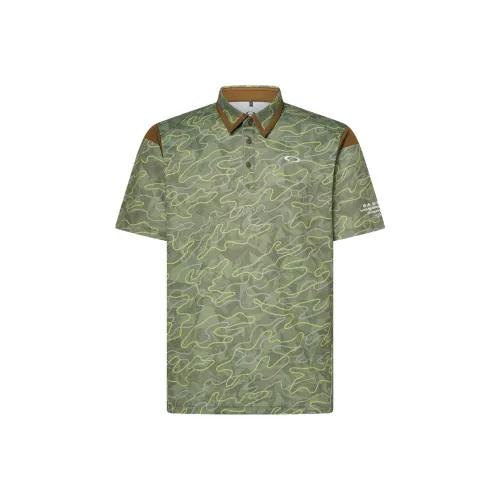 Oakley O Sync Pack Irradiation Shirt Polo Shirt Men's Green