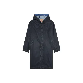 DIESEL Denim Jackets Men Black