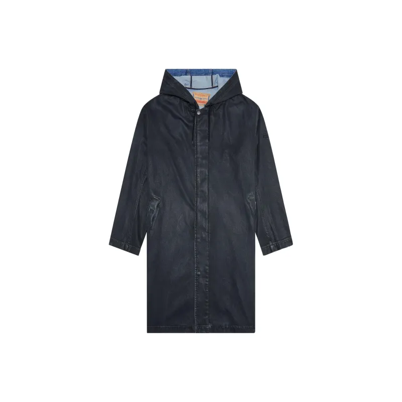 DIESEL Denim Jackets Men Black-0