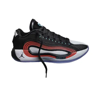 Jordan Luka 4 Anti Slip Wear Resistant Low Top Basketball Shoes Unisex Black Overseas Version
