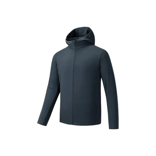 Anta Light Shield Sun Protection Clothing Men's Dark Gray
