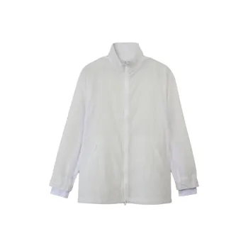 Y 3 X Real Madrid High Neck Semi Sheer Zipped Jacket