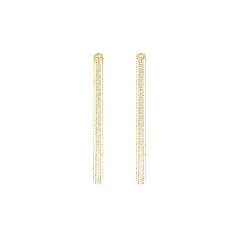 Swarovski Fit Earrings Women's Gold Plated-1