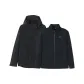 Black (Underarm Zippers with Polar Fleece Liner)