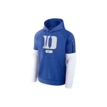 Nike Duke Blue Devils Fitness Men's Nike Therma College Pullover Hoodie