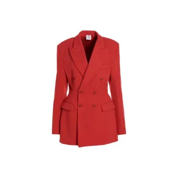 Vetements Business Suits Men Red