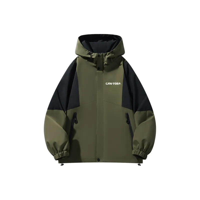 CAN·TORP Jackets Coats Unisex Dark Gray-4