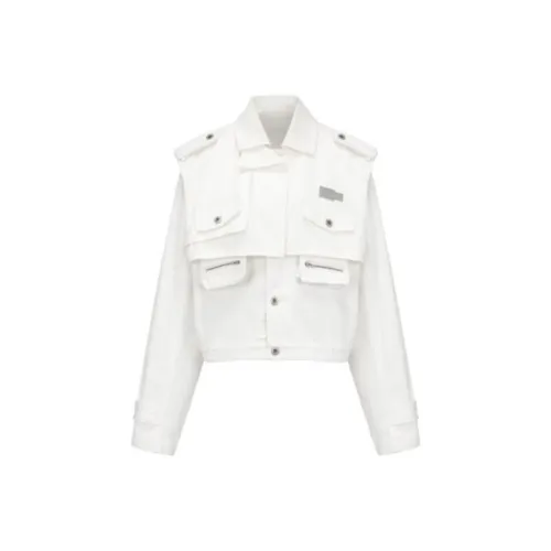 펑첸왕 Feng Chen Wang SS23 화이트 남녀공용 자켓