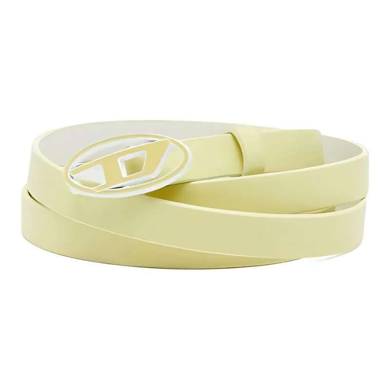 DIESEL Leather Belts Women's Yellow -1
