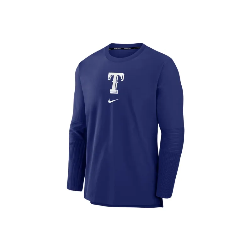 Nike Texas Rangers Authentic Collection Player Men's Nike Dri-FIT Mlb Pullover Jacket-0