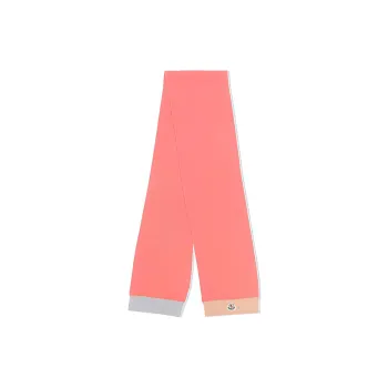 Moncler Enfant Logo patch Colour block Scarf