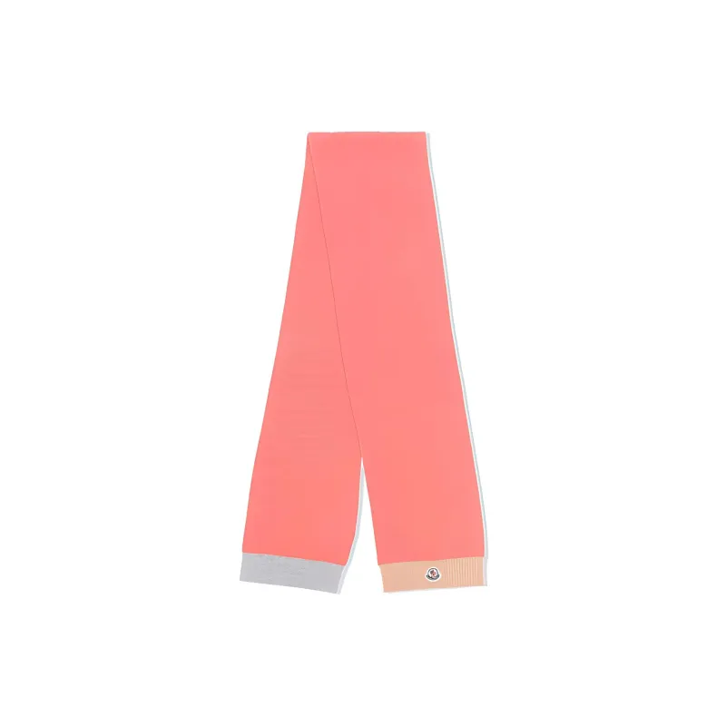 Moncler Enfant Logo patch Colour block Scarf-0