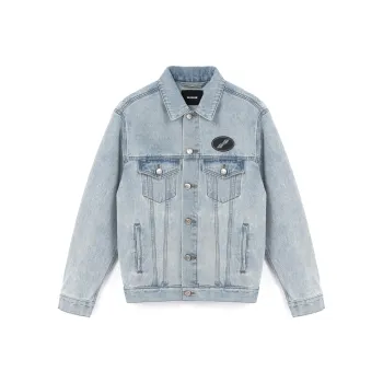 WE11DONE Ice Oversized Denim Jacket