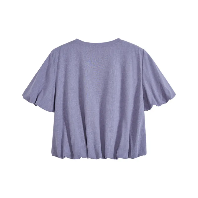 KUOSE T Shirts Women's Purple-1