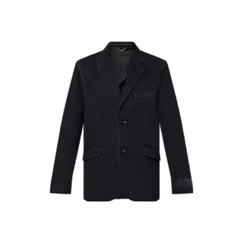 LOUIS VUITTON Denim Jacket Men's Black