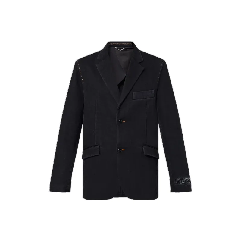 LOUIS VUITTON Denim Jacket Men's Black-0