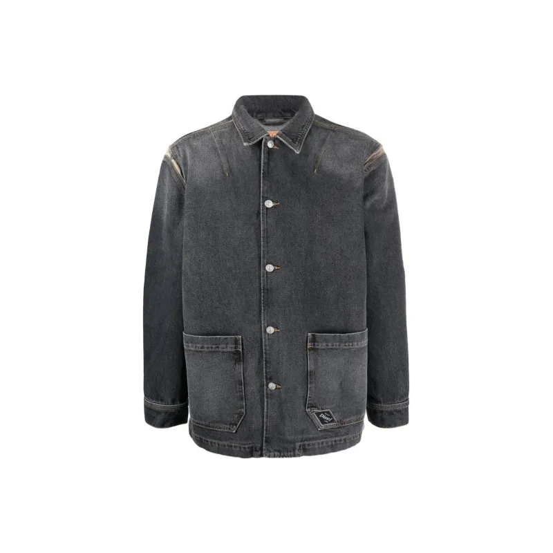 DIESEL FW22 Denim Jacket Unisex Gray-0