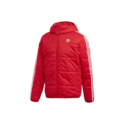 Adidas Originals Puffer Jacket Men's Scarlet