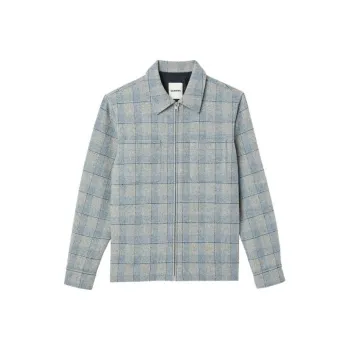 Sandro Jackets Men Light Gray