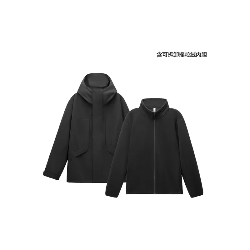 Bananain Waterproof And Windproof To Keep Warm Windbreaker Jacket Unisex-16
