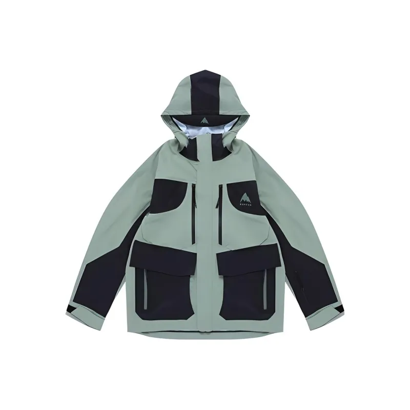 BURTON AIZAWA Spring And Summer Outdoor Collection Jacket Men's Green-0