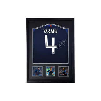 Yi Shot Jersey 2018 World Cup France National Team Included SA Certificate Framed And Collectible