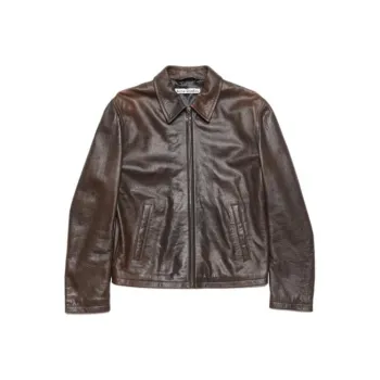 Acne Studios Zip up Leather Jacket