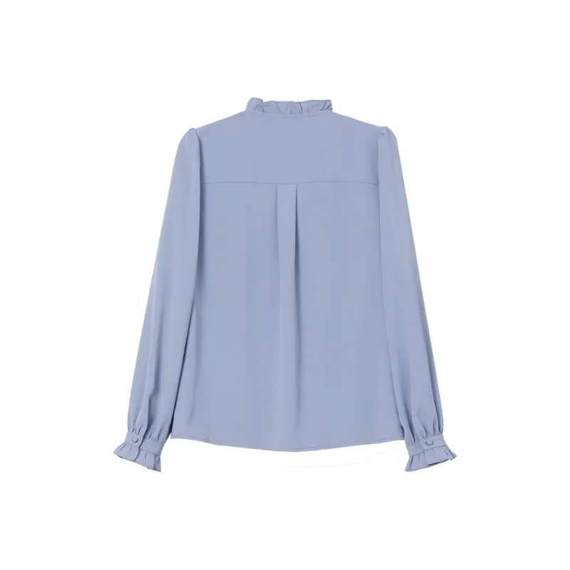 Mambe Shirts Women's Blue-1