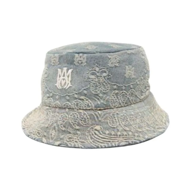 AMIRI Bandana Jacquard Bucket Hat-2