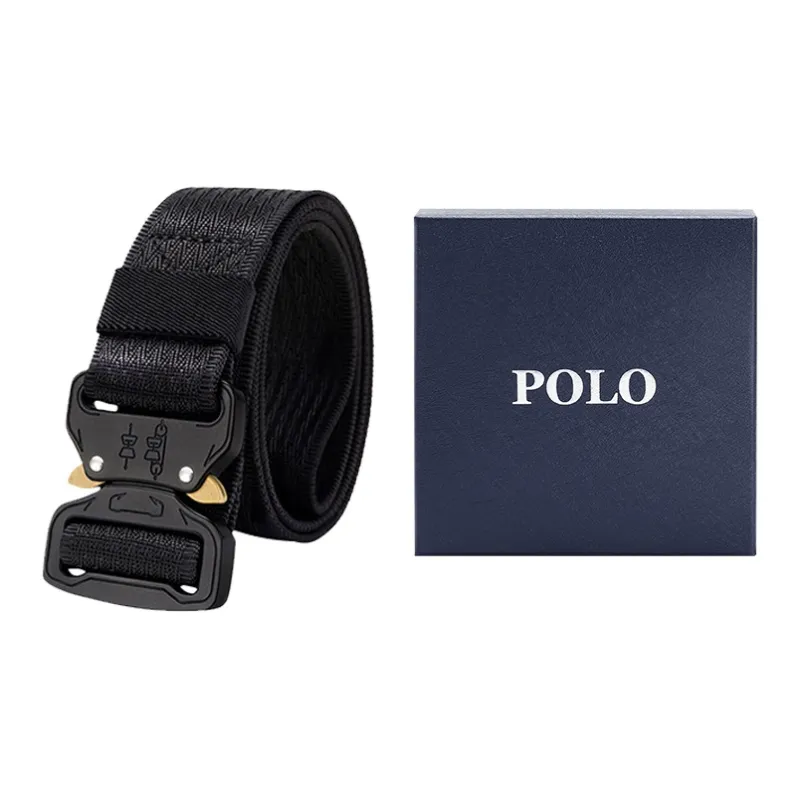 POLO Fabric Belt Men's Multicolor Width 3.8cm/Width 3.6cm-0