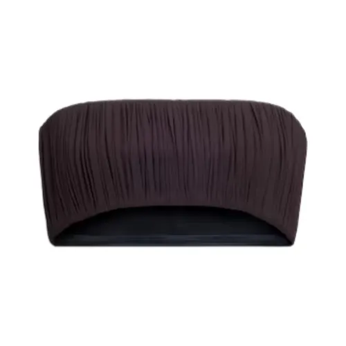 Alaia Pleated Cropped Bralette