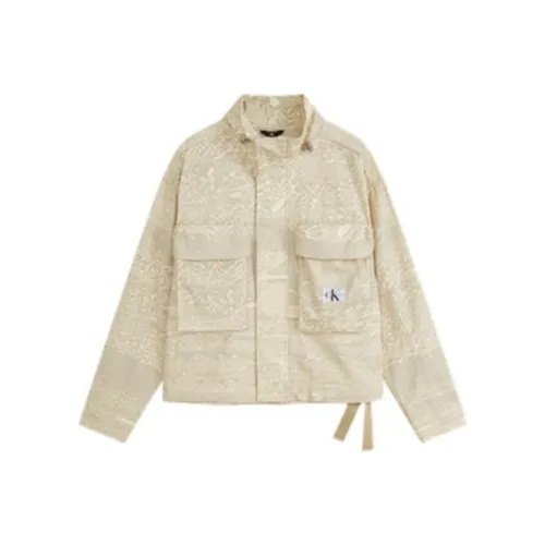 CALVIN KLEIN Jacket Men's Light Khaki