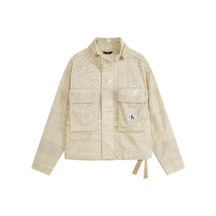 CALVIN KLEIN Jacket Men's Light Khaki-0