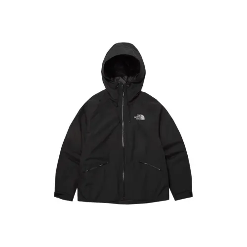 THE NORTH FACE Hiking, Outdoor Hiking, Skiing, And Paragliding Embracing The Cold Wave Windbreaker Jacket Unisex Black