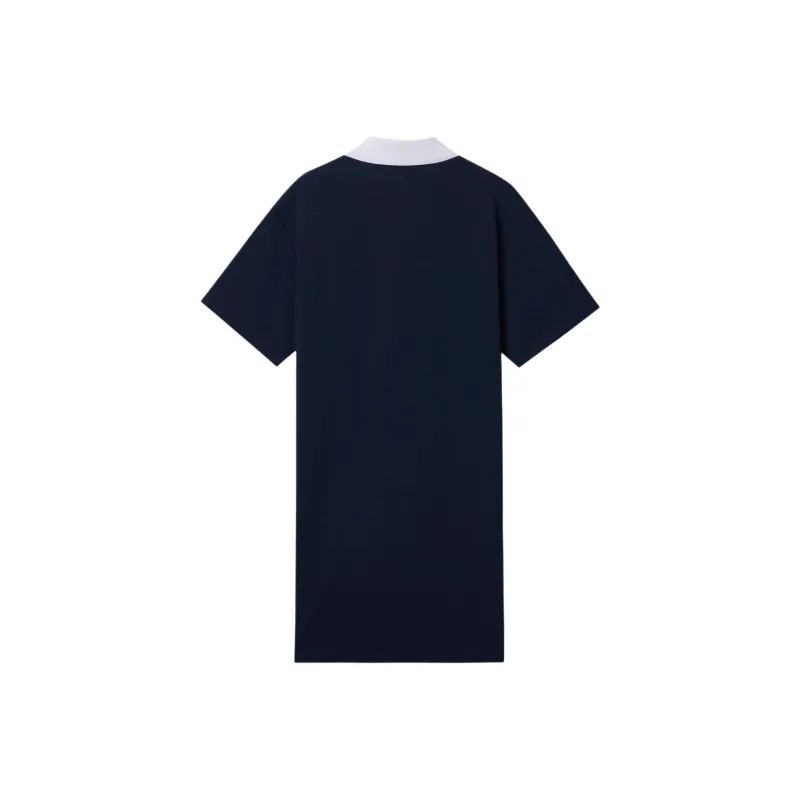 MICHAEL KORS MMK Short Sleeved Dress Women's Navy Blue-1