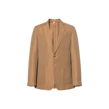 Burberry Business Suits Men Camel