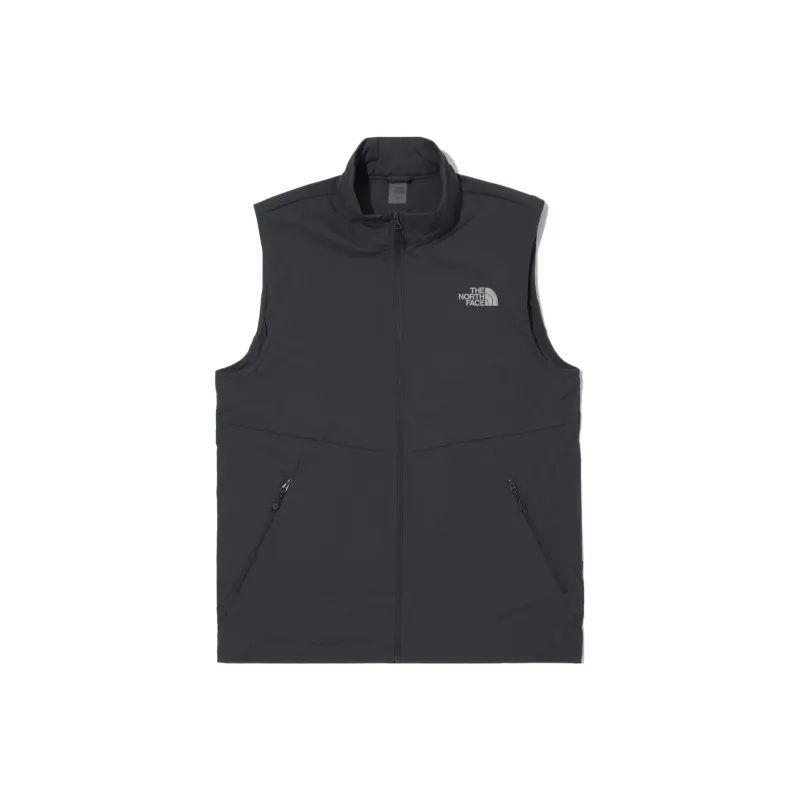 THE NORTH FACE Vests Men Charcoal Gray-0