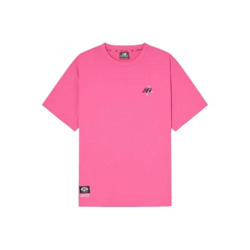 New Balance UNI Beach Run T Shirt Unisex 27 Dark Pink