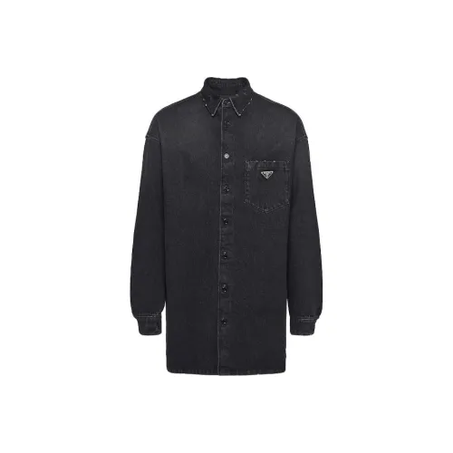 PRADA Jackets Men Black
