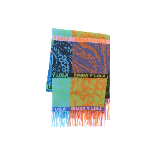 Bimba Y Lola Patchwork Scarf